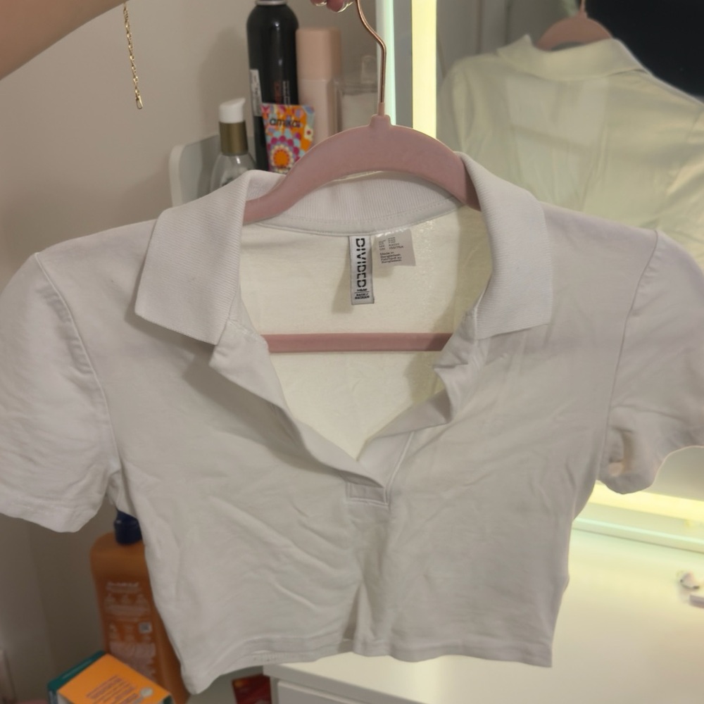 H&M Divided Light Gray Top